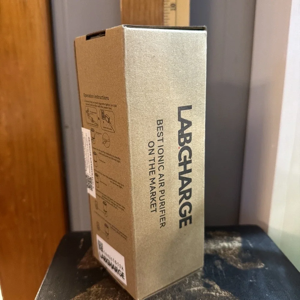 New LABCHARGE Ionic 1611K Air Purifier Car Office Home Portable Ionic1611k NIB